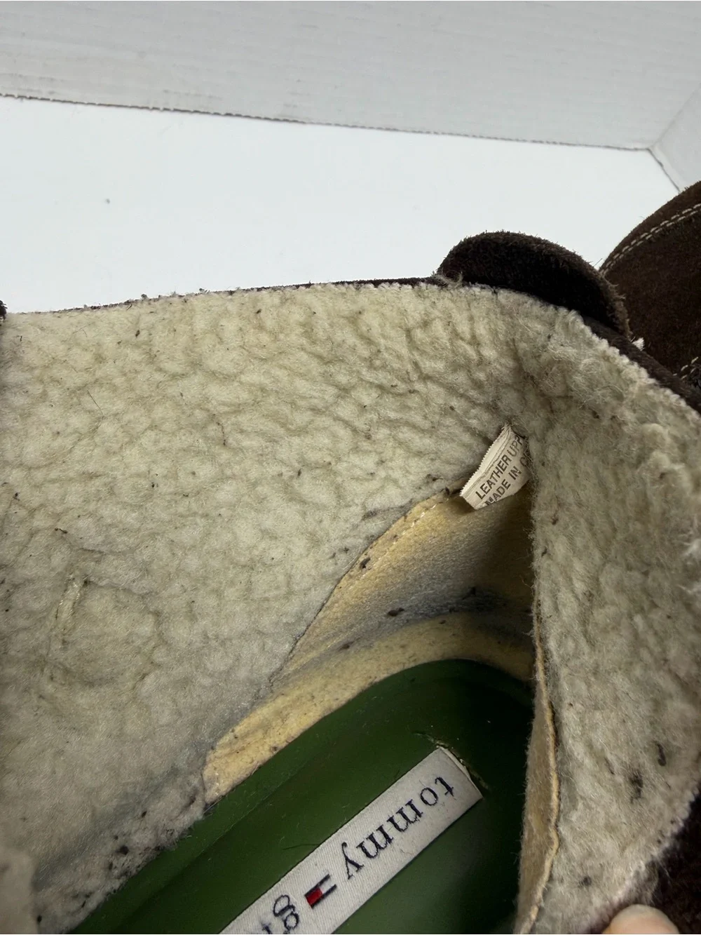 Tommy Hilfiger suede wedge